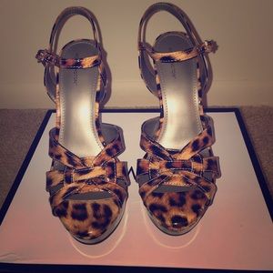 Animal Print Strappy Heel